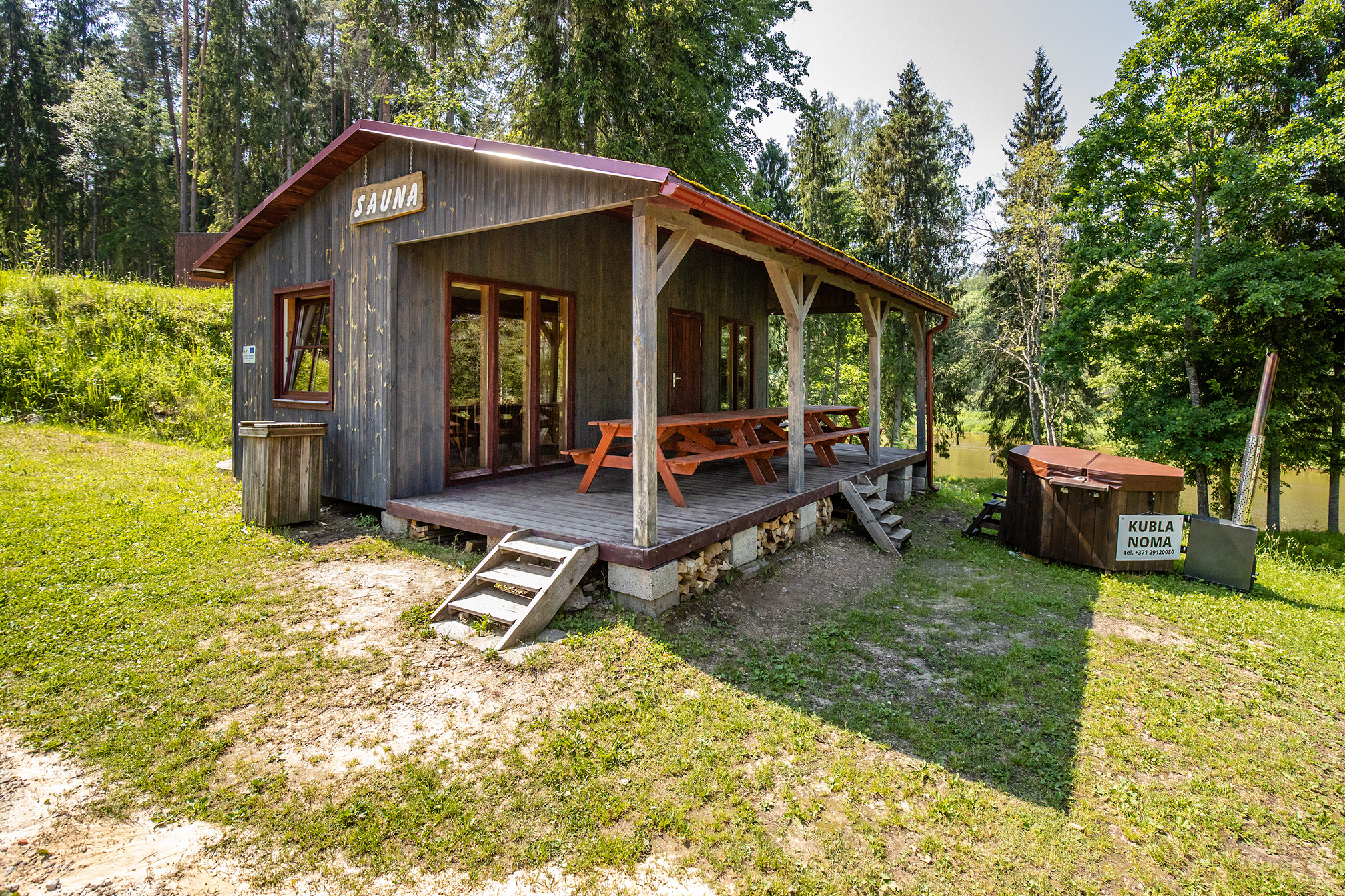 pirts pie Gaujas pirts atpūta sauna Gauja Ozolkalns Atpūta 